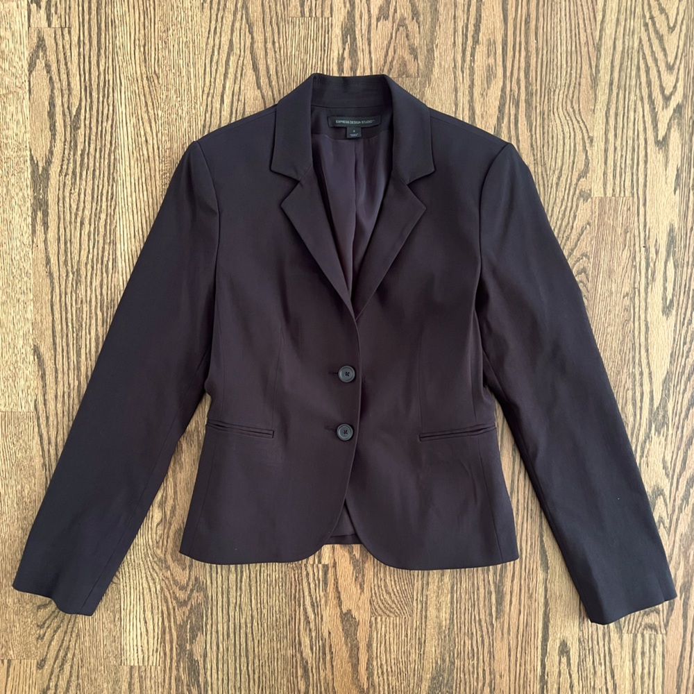Euc Express Design Studio Two Button Blazer - Bla… - image 7